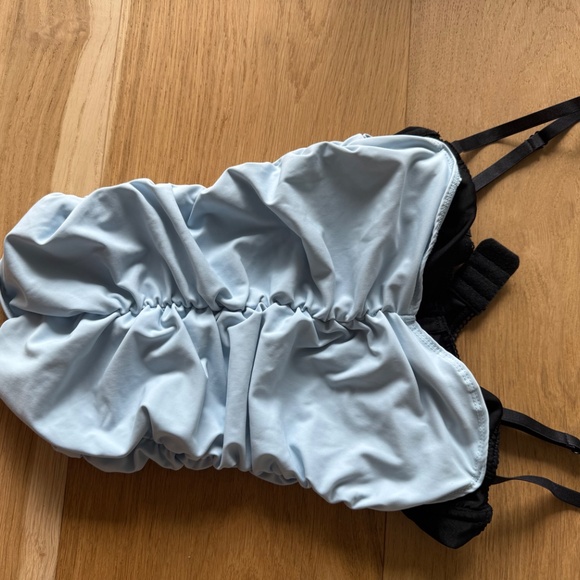 Miaou Blue  Corset Top - Picture 2 of 3